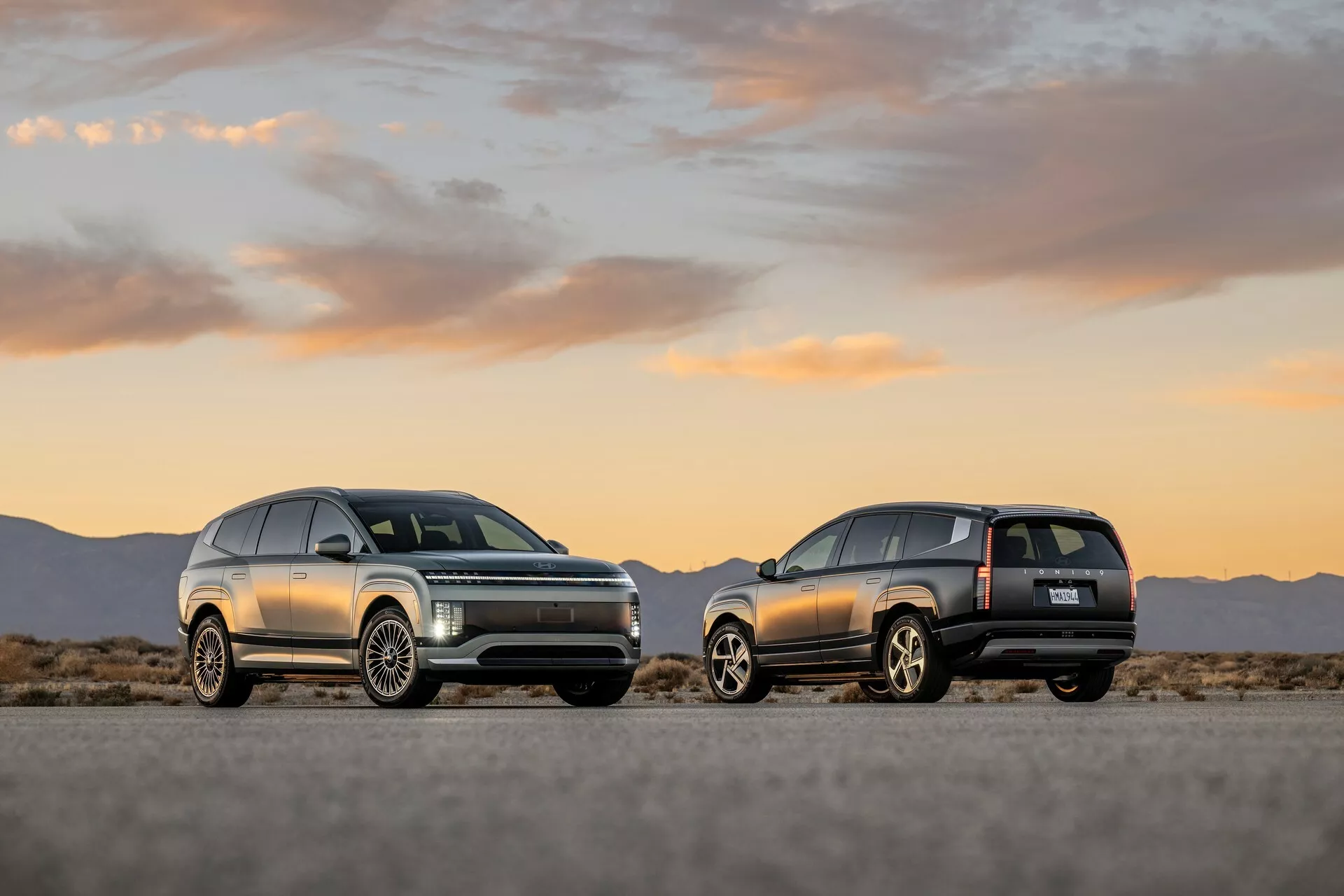 Habitacle du Hyundai IONIQ 9 avec sièges modulables