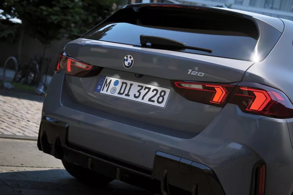 BMW Série 1 vue arrière