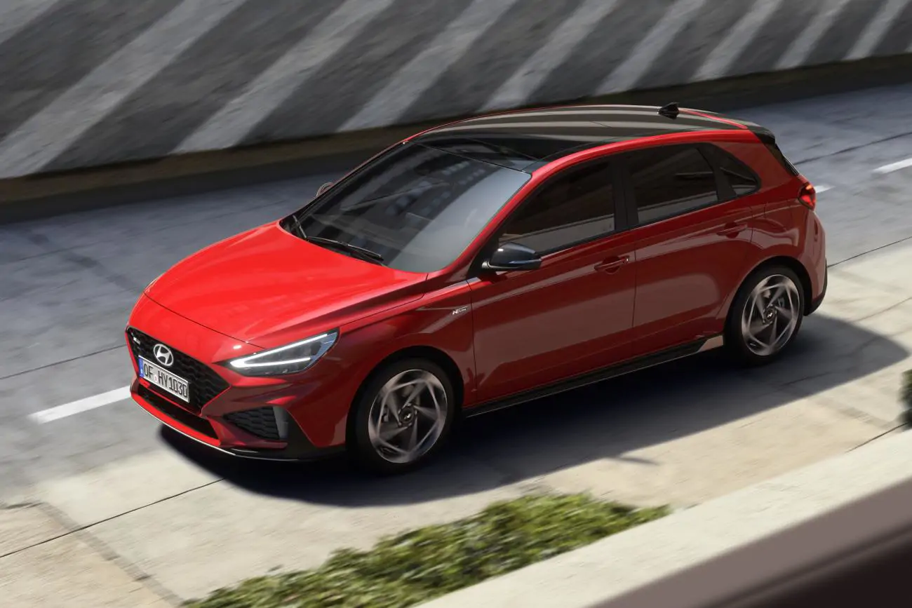 Habitacle spacieux et lumineux de la Hyundai i30 essence